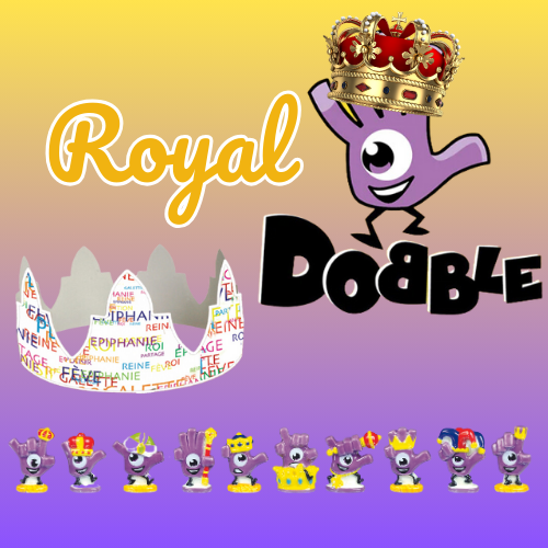 100PCS SANTONS "ROYAL DOBBLE GAMES" + CROWNS ***NEW 2025***