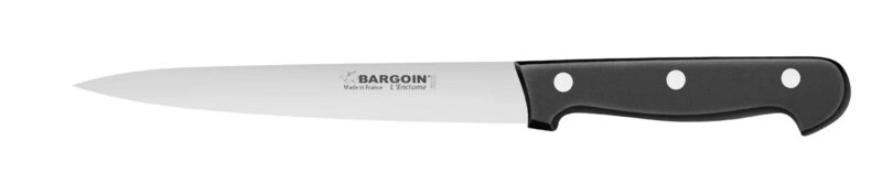 FISCHER FISH FILLET SOLE 20CM BLACK HANDLE 246-203 RIVETS