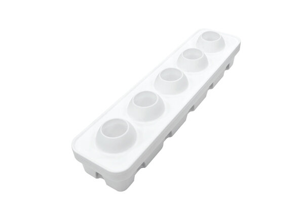 SILIKOMART MELA CILIEGIA PESCA PERZIK-APPELVORM DIAM 60 H 55MM + STEUN