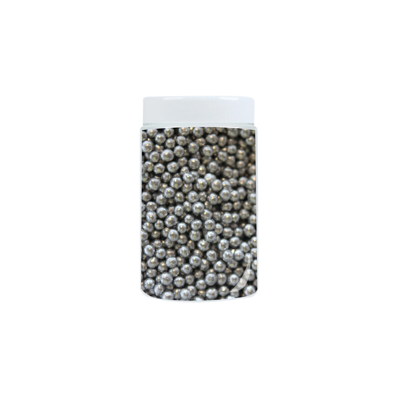 1057364 SILVER SUGAR PEARL Ø 4MM 1.3KG ***S/CDE***