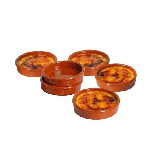 STANDAARD BRUINE RAMEKINS 10CM