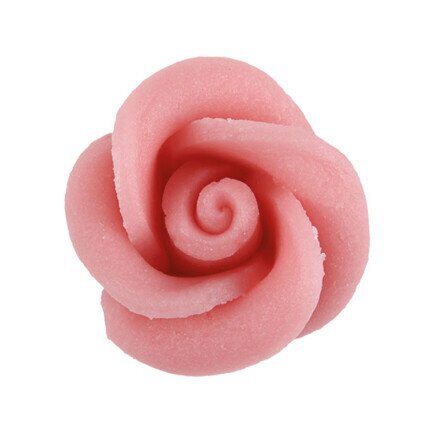 *FF*1053004 ROSE EN MASSEPAIN 35MM ROSE 49PCES***S/CD***