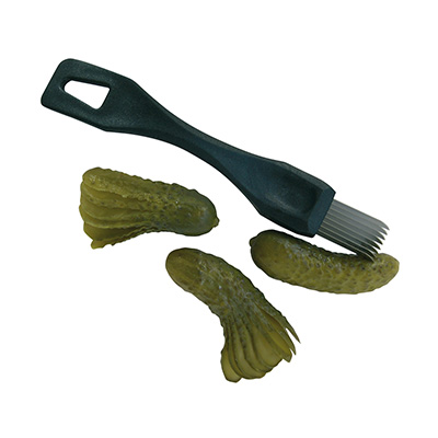 STAINLESS STEEL VEGETABLE-PICKLE SLICER 8 BLADES