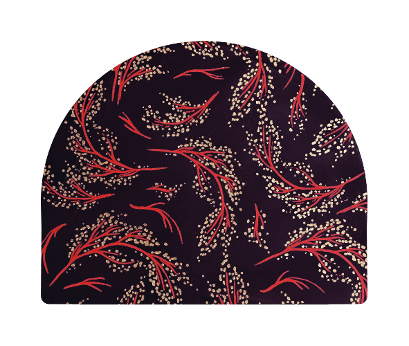 088109 PCB EMBOUTS DE BÛCHETTES ARRONDIS CN BRANCHAGE 3,95X3,9CM 140PCS ***S/CDE***