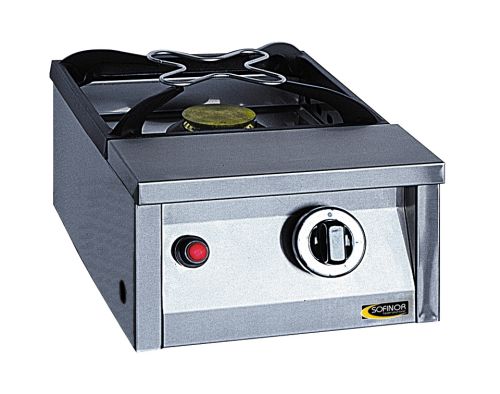 SOFINOR STAINLESS STEEL GAS STOVE 1 BURNER 6000 CAL./4.6KW 30X45X17 CM