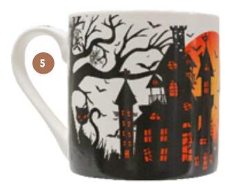 MUG HALLOWEEN SCENE Ø85MM X 95MM
