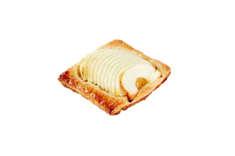 ❄️TERRE EMBRUNS APPLE COMPOTE TARTLET 36 X 110GR CRISPY PUFF PASTRY PACK