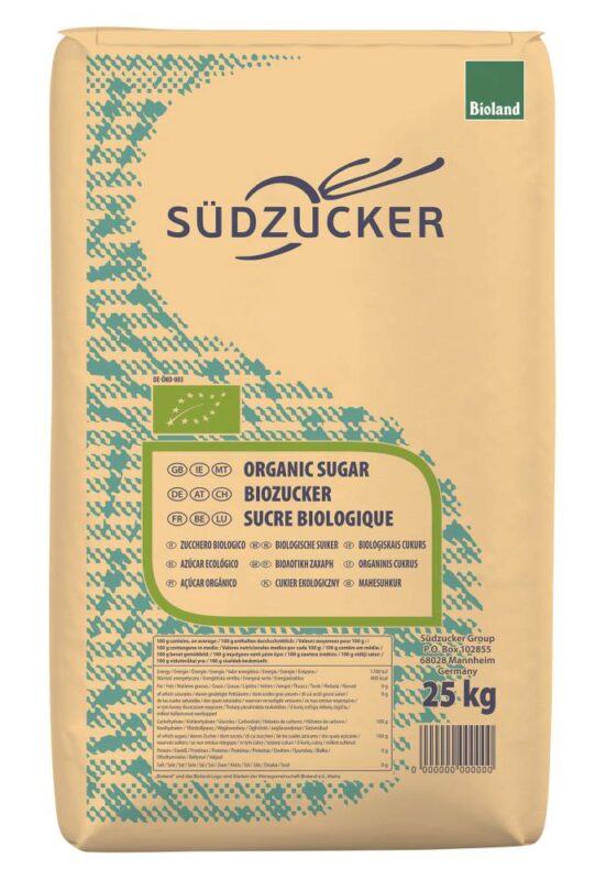 BIOLOGISCHE BIETENSUIKER 25KG