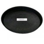 PLATINE A TARTE CBP 29,5CM BORD CANNELE 2,5CM POUR 12 PERSONNES T0002