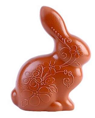 180 MM HIPPIE RABBIT CHOCOLATE MOLD HB8025