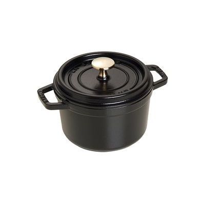  STAUB RONDE ZWARTE SUDDERPOT 16CM
