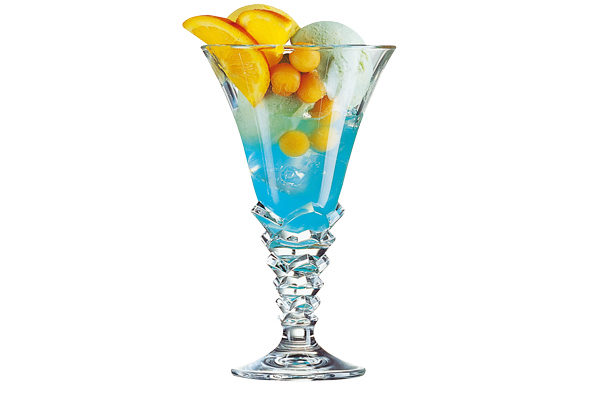 ARCOROC PALM TREE ICE CREAM SUNDAE 37CL TRANSPARENT