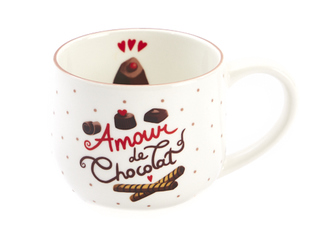 MUG "AMOUR DE CHOCOLAT" H8CM