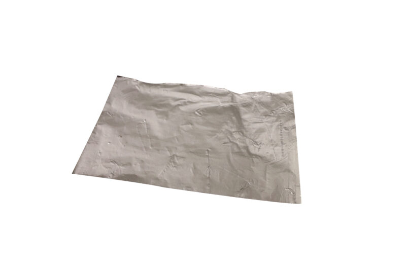 COUPONS ALU POUR PRALINES 11 CM X 7 CM ARGENT 200 PCES