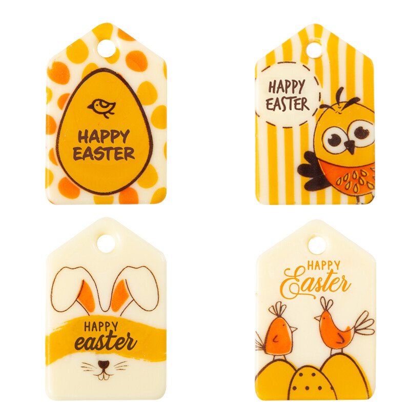 2069176 HAPPY EASTER LABEL 4.5X3 CM 105PCS ***S/CDE***