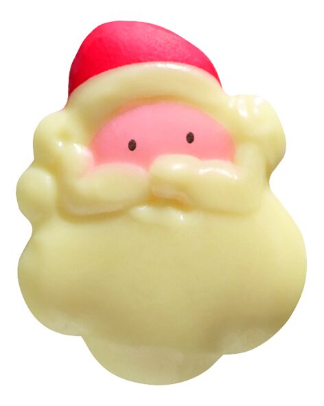 087106 PCB TÊTES DE PÈRE NOËL CB 4,5X3,7 CM 90PCES***S/CDE***