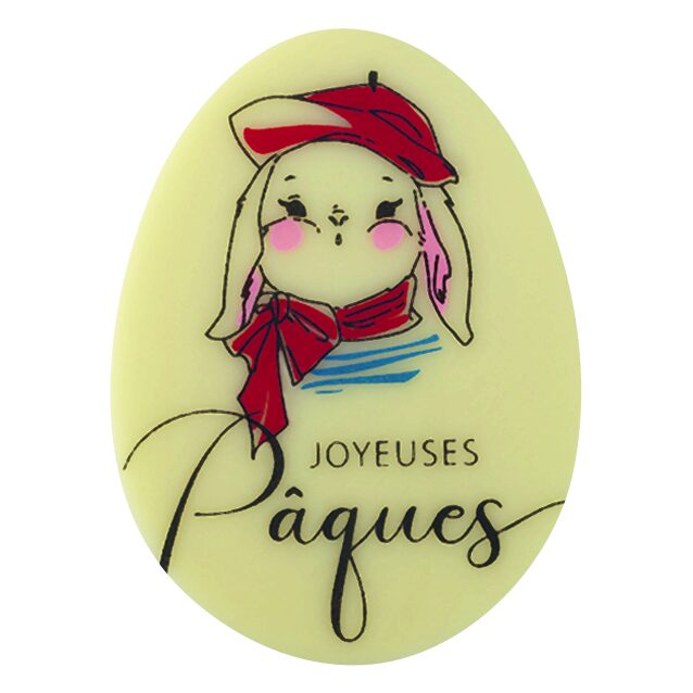  087109 PCB CB FRENCH EASTER EGGS 5X3.7 CM 80PCS***S/CDE***