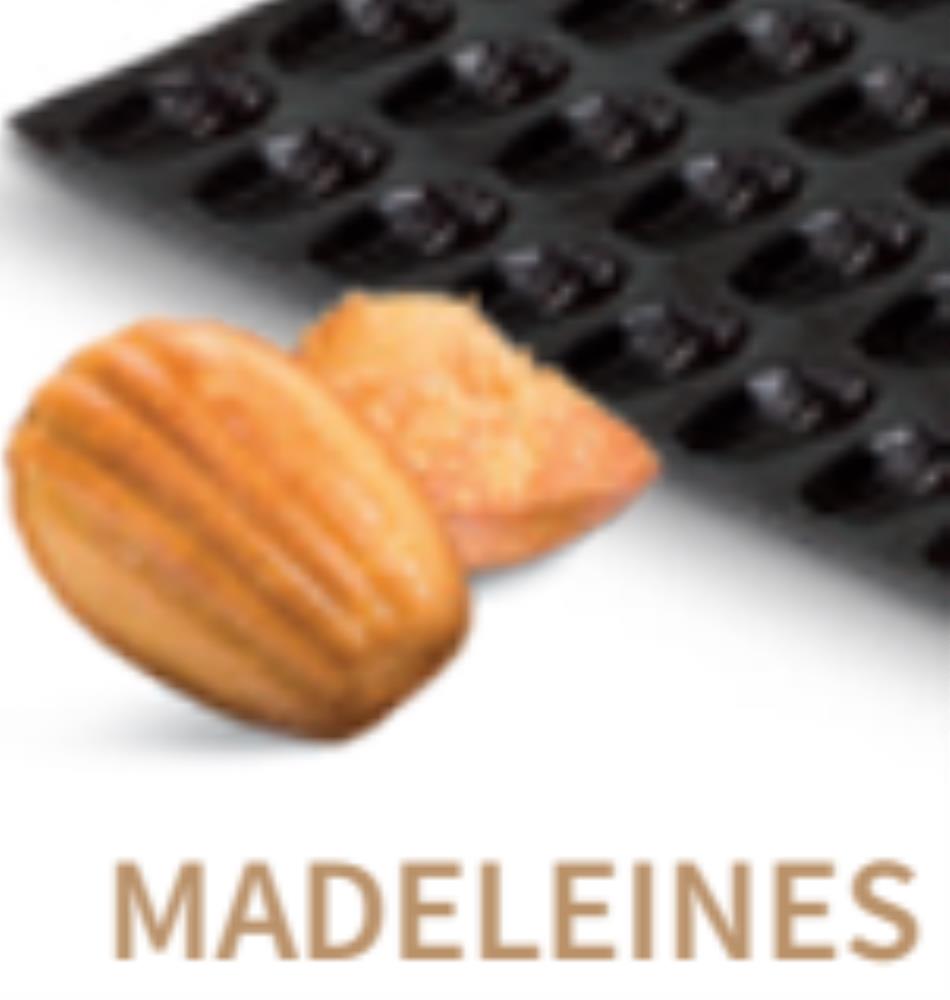 FP-03511 FLEXIPAN® ORIGINE MADELEINES 30X20CM 8EMP 24X19,1CM 4,7X7,8CM H1,9CM
