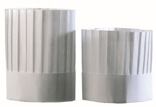 30-PLY WOVEN PAPER TOQUE HT 225 HT ADJUSTABLE