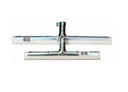 RACLETTE EN METAL ET MOUSSE NOIRE (OU BLANCHE)45CM