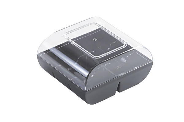 BLACK MACADO BOX FOR 6 MACAROONS