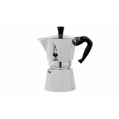 BIALETTI OCEANA ALU MOKA ESPRESSO KOFFIEZETAPPARAAT 3 KOPJES