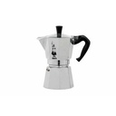BIALETTI OCEANA ALU MOKA ESPRESSO KOFFIEZETAPPARAAT 3 KOPJES