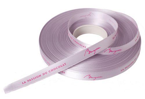 RUBAN GRIS IMPRIME BRUYERRE 15MM X 100M