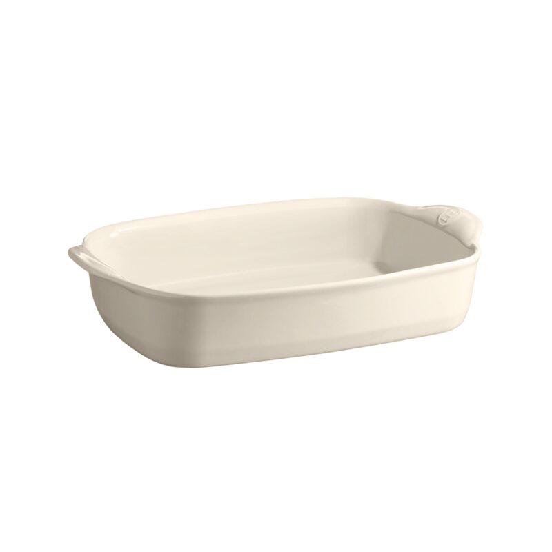 EMILE HENRY PLAT ROTIR ARGILE 36X23CM 2.70L- BLANC