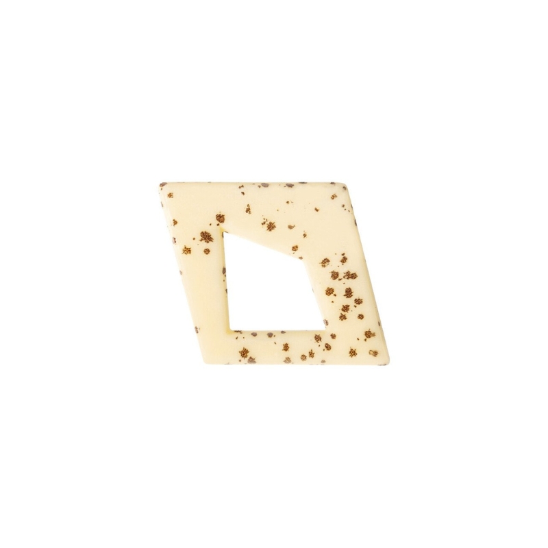 1000084 TRAPEZE MET STIPPEN 4X3 CM 120 STUKS ***S/CDE***