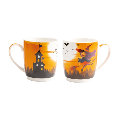 HALLOWEEN WITCH MUG Ø8.5CMXH10CM