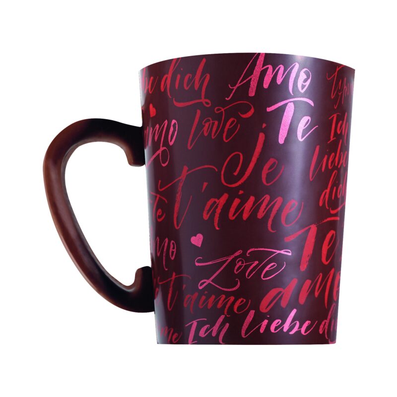 087180 PCB PRINTED SHEETS I LOVE YOU FOR MUG 25.35X11 CM 10PCS ***ON/ORDER***