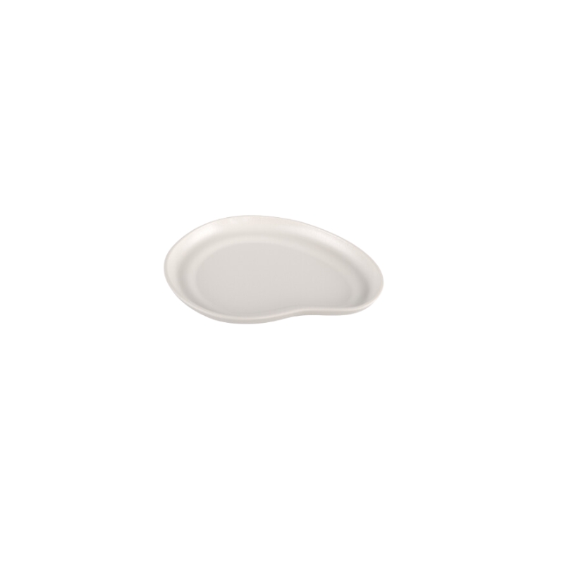 KAROLA SMALL IVORY PLATE 17X20XH1.7CM