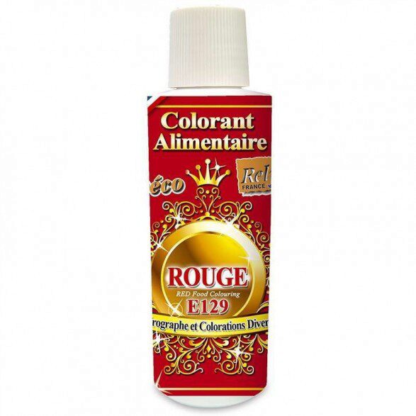 VLOEIBARE VOEDSELKLEURSTOF ROOD E129 125ML