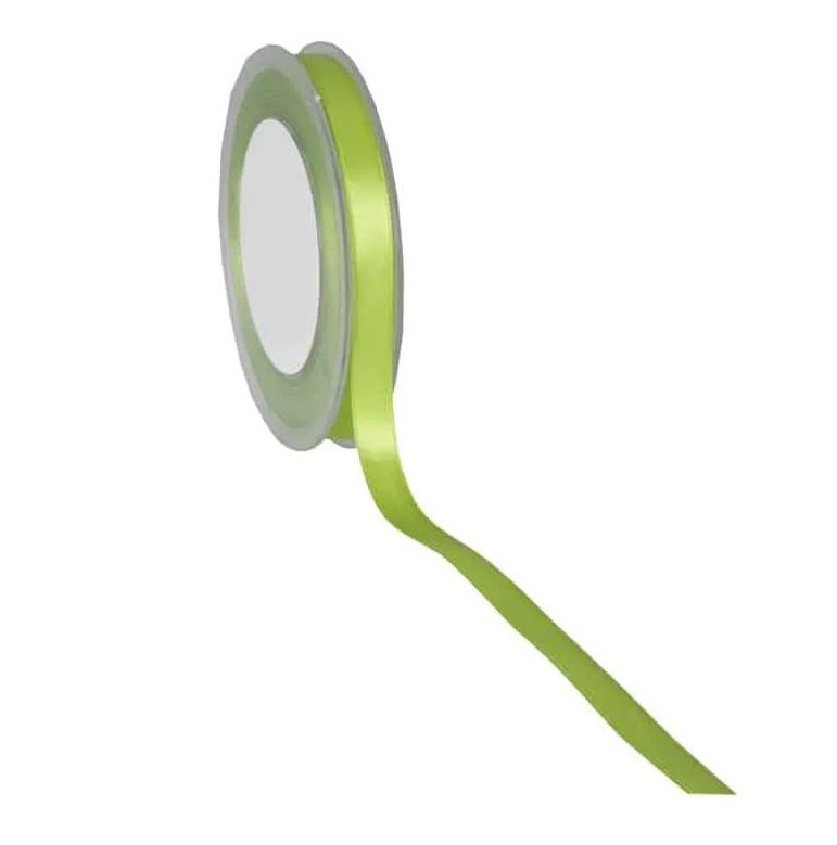 RUBAN PREMIUM DOUBLE SATIN VERT PRINTEMPS 10MMX25M