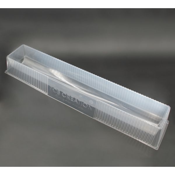 060234 PCB MOLDS SMALL LOGS GUTTERS 54X5.7CM H. 5 CM 10PCS ***s/cd***