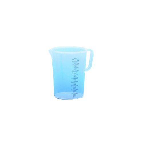 5L BLUE GRADUATED THERMO MEASURE WITH CLOSED HANDLE
