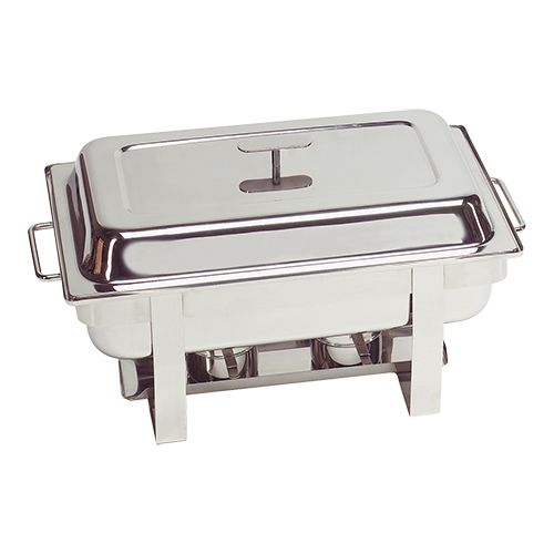 MAX PRO "MILLENIUM" CHAFING DISH GN 1/1-INOX 18/02 BRULEURS 60X35XH37CM - 9L