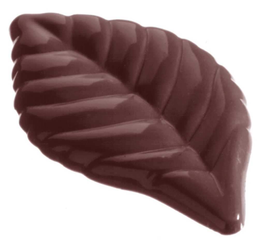 MOULE À CHOCOLAT FEUILLE CARAQUE CW123913.5X27.5CM * 2X7 *5GR