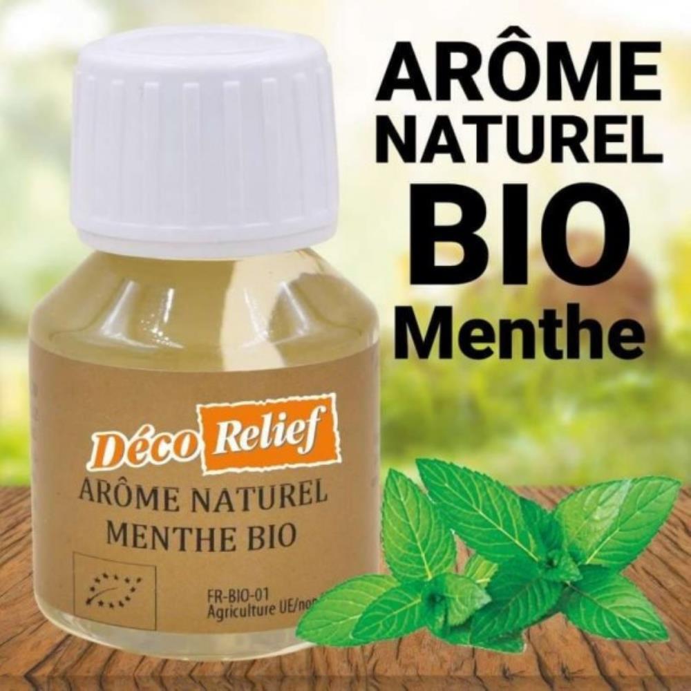 ORGANIC WATER-SOLUBLE MINT AROMAS 58ML