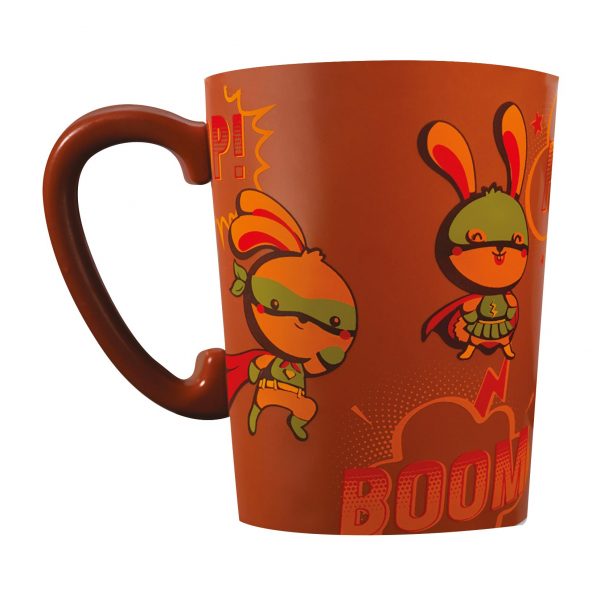 074031 PCB PRINTED SHEETS WONDER RABBIT FOR MUG 25.35X11 CM 10PCS ***S/CD***