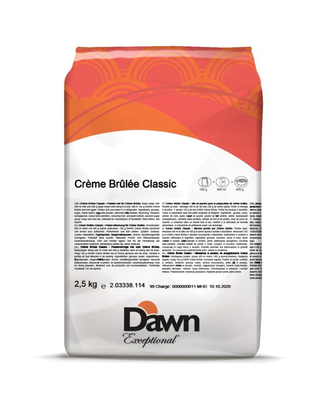 DAWN MIX CREME BRULEE 2 X 2,5KG