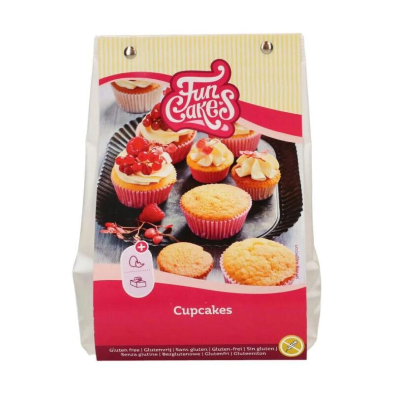 FUNCAKES GLUTENVRIJE BAKMIX VOOR CUPCAKES 500G