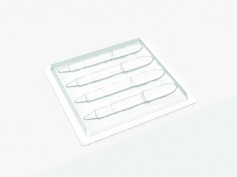 087189 PCB MALLEN PEN VOOR 24 STUKS 17,7X2,4 CM D. 2,3 CM 6STKS ***OP/ORDER***