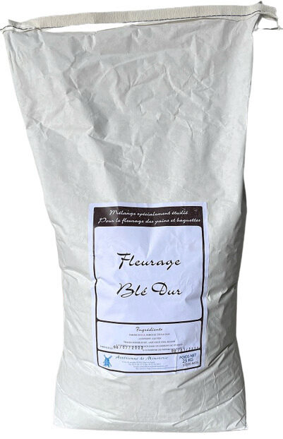 BLOEI VAN ZACHTE TARWE EN GRIESMEEL VAN ARTESIENNE DE MINOTERIE ZAK VAN 25KG
