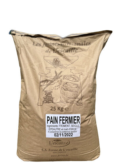 FARINE PAIN FERMIER FERME L ESCAILLE  25KG