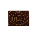 2015651 JOYEUX NOËL PLAAT 4X2.8CM 120 STUKS ***OP BESTELLING***