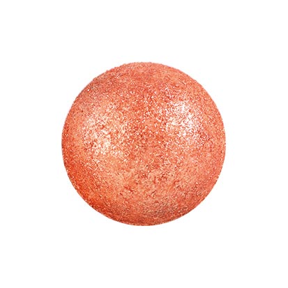 060489 PCB CB BALLEN GEKRISTALISEERD BRONS Ø 2 CM 63STUKS ***S/CD***