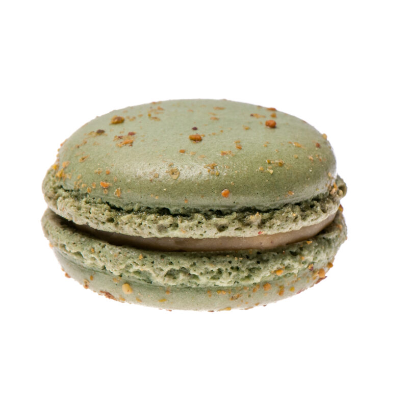 ❄️+ M&A MACARONS SUCRÉ PISTACHE Ø 4.5CM 70X20GR ***SERA REMPLACE PAR 00073756 EN 60 PIECES***
