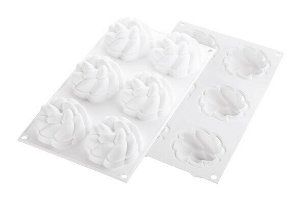 SILIKOMART FLOWER MOLD 90 N. 6 FLOWER Ø99 H 35 MM